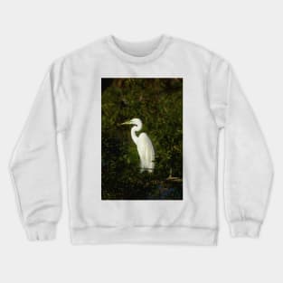 Great Egret Crewneck Sweatshirt